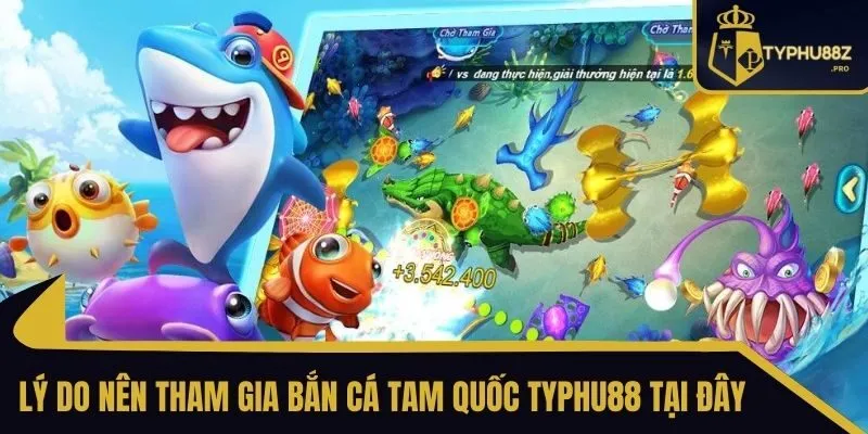 bắn cá tam quốc typhu88
